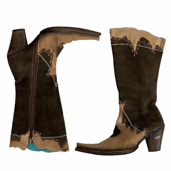 Charro Authentic Woman’s Cowboy Boots - Picture 1 of 16